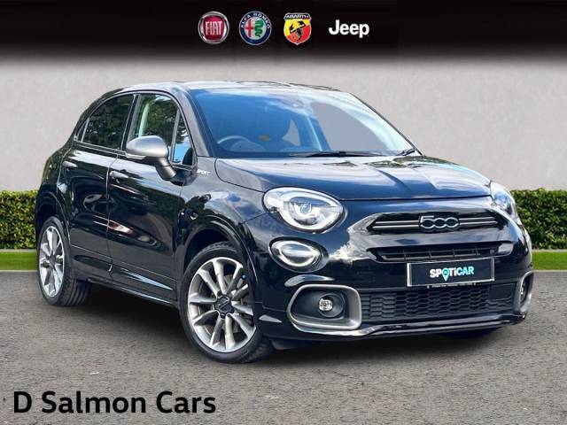 Fiat 500x 1.5 FireFly Turbo MHEV Sport DCT Euro 6 (s/s) 5dr SUV Petrol Black