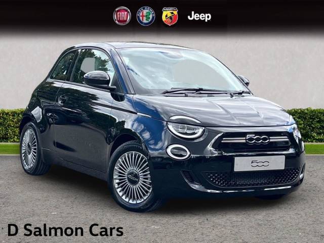 Fiat 500 Hybrid 1.0 Fiat 500 Hybrid Icon 65hp 6-speed Manual Hatchback Hatchback Petrol Onyx Black