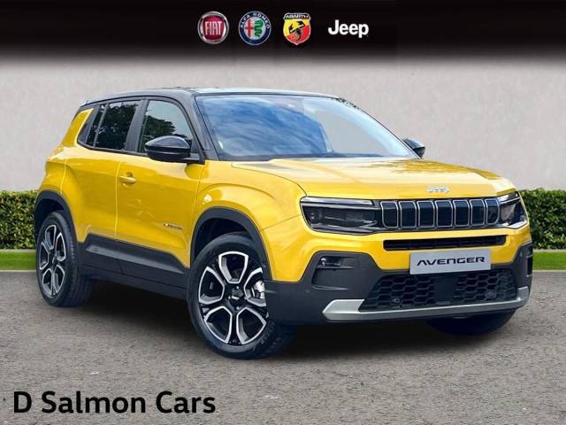 Jeep Avenger E-summit156hp Auto Hatchback Electric Sun + Volcano