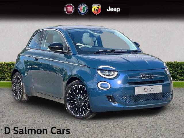 Fiat 500 1.0 Hybrid La Prima Euro 6 (s/s) 3dr Hatchback Hybrid Ocean Green
