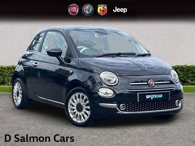 Fiat 500 1.0 MHEV Dolcevita Euro 6 (s/s) 3dr Hatchback Petrol Crossover Black