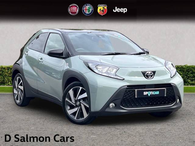 Toyota Aygo X 1.0 VVT-i Edge Euro 6 (s/s) 5dr Hatchback Petrol Cardomon Green with Black Roof