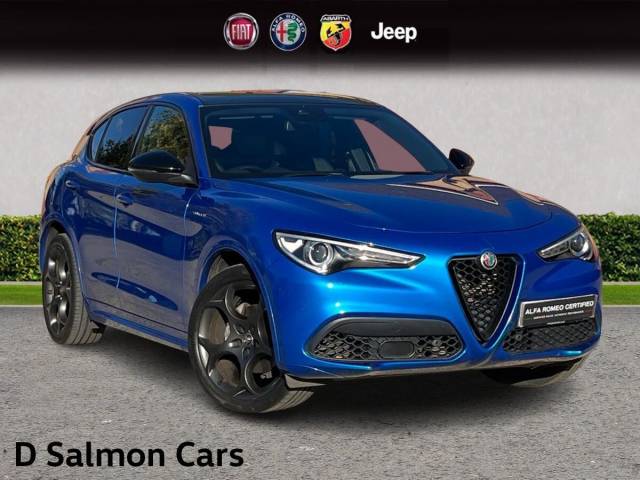 Alfa Romeo Stelvio 2.0T Veloce Auto Q4 AWD Euro 6 (s/s) 5dr SUV Petrol Misano Blue