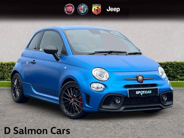 Abarth 695 1.4 T-Jet Competizione Auto Euro 6 3dr Hatchback Petrol Matt Rally Blue