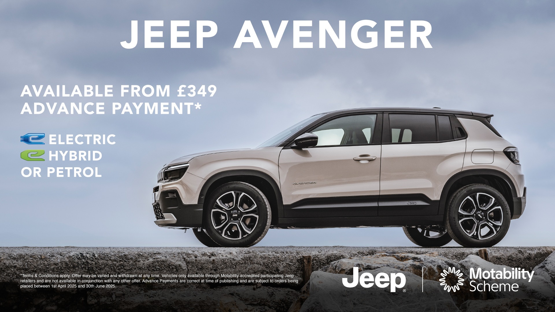 Motability from £349 Advance Payment