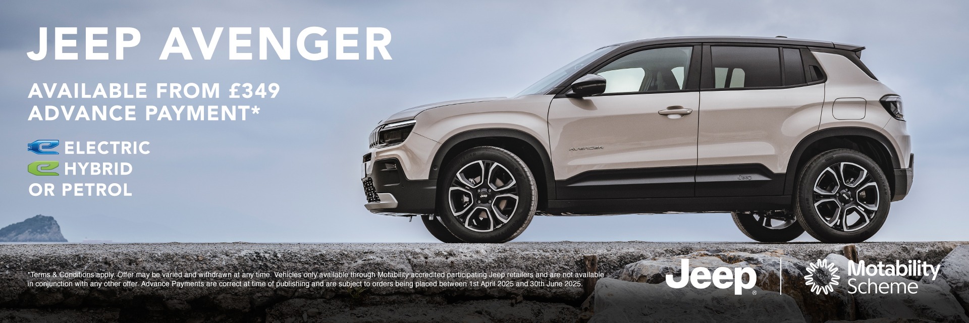 Motability from £349 Advance Payment