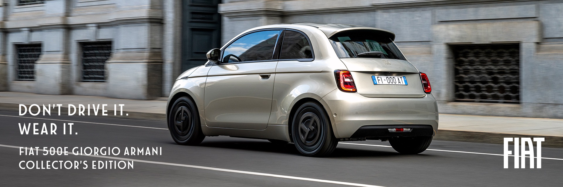 Fiat 500E Giorgio Armani Collector's Edition - 0% APR