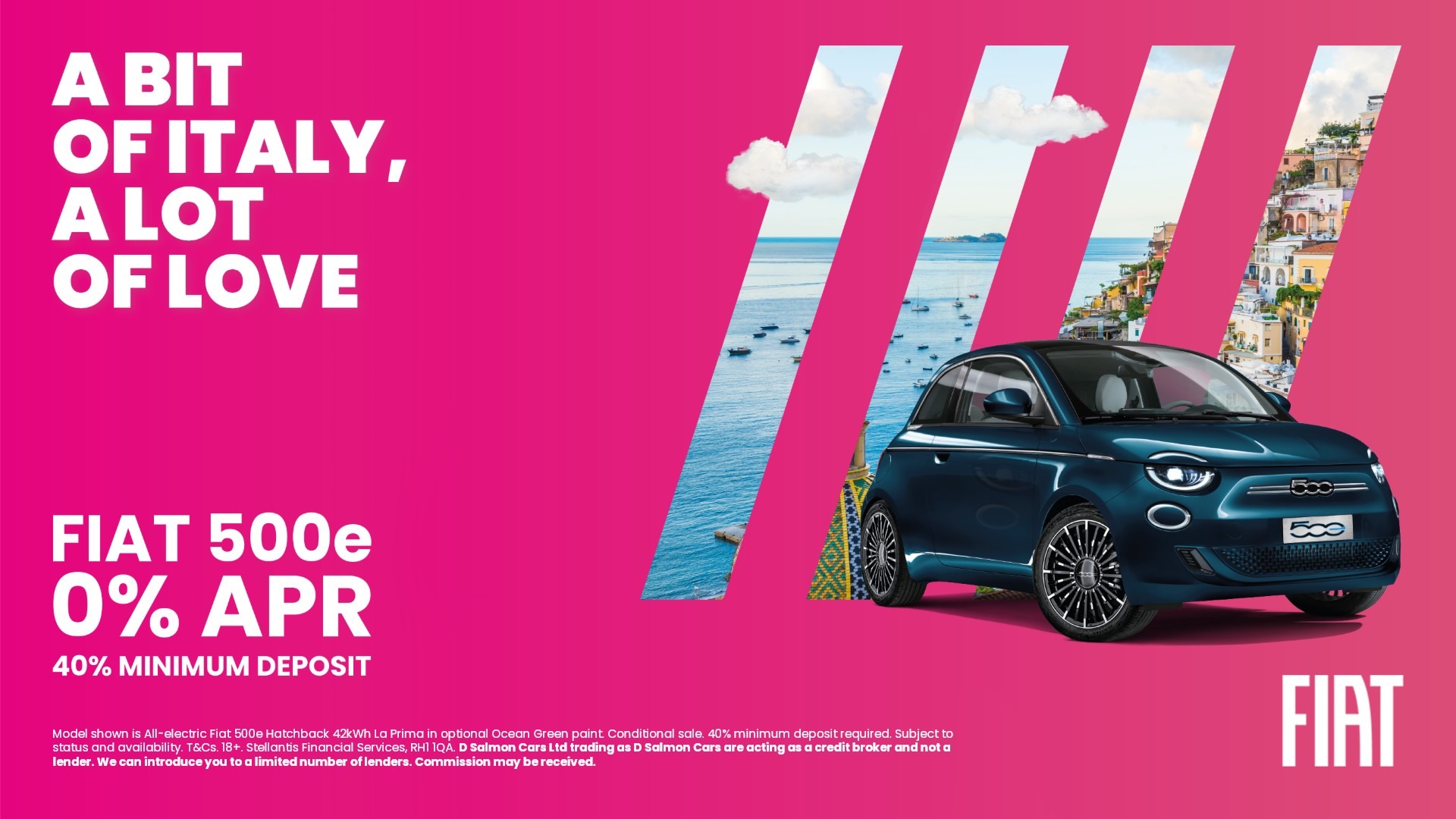 Fiat 500E - 0% APR Representative!