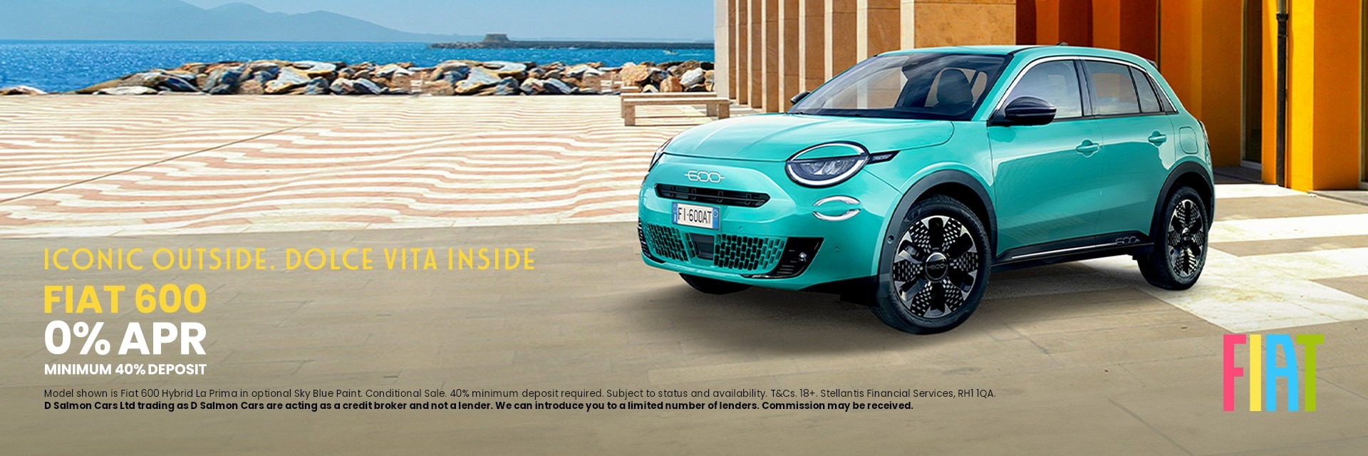 Fiat 600E and Hybrid 0% APR Representative
