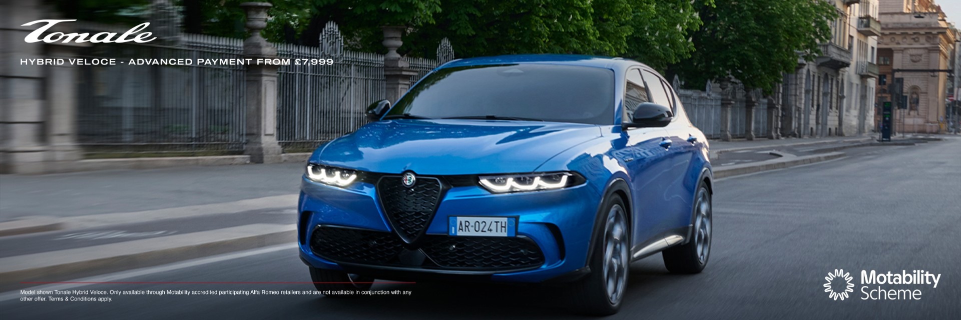 Motability from £749 Advance Payment