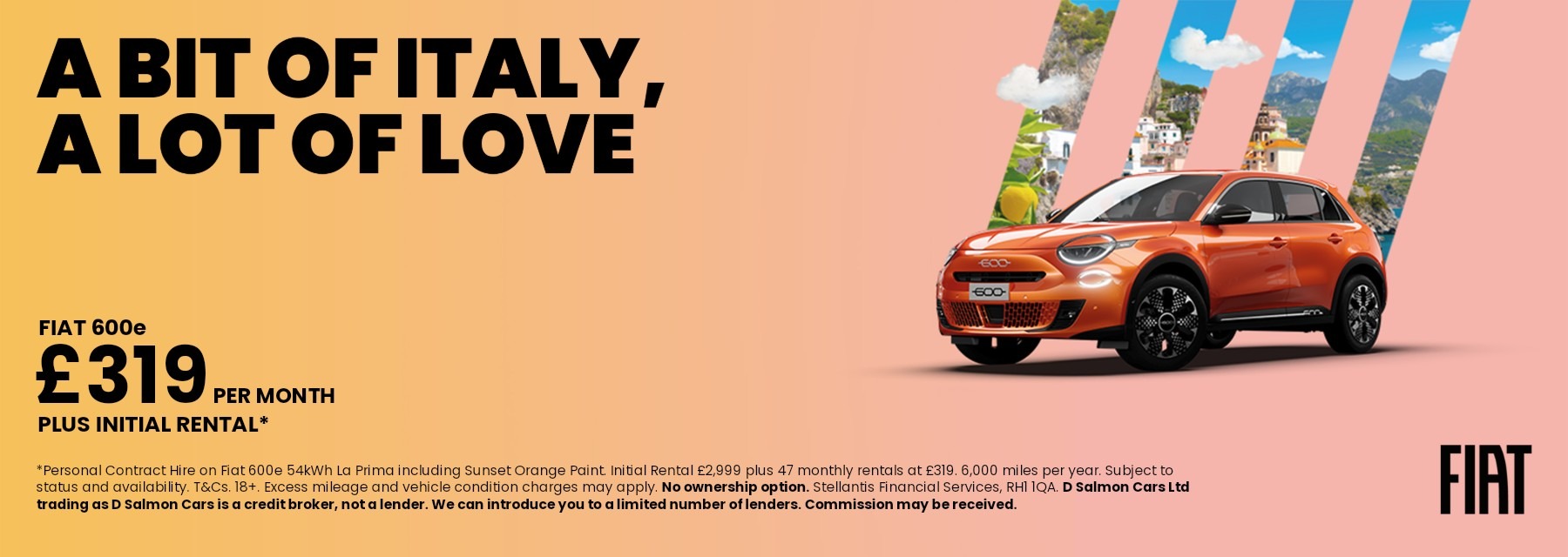 Fiat 600E PCH OFFER