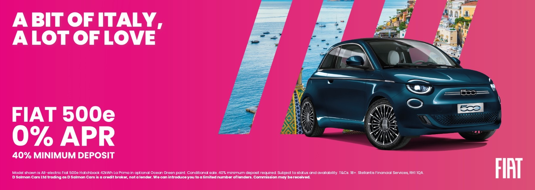 Fiat 500E - 0% APR Representative!