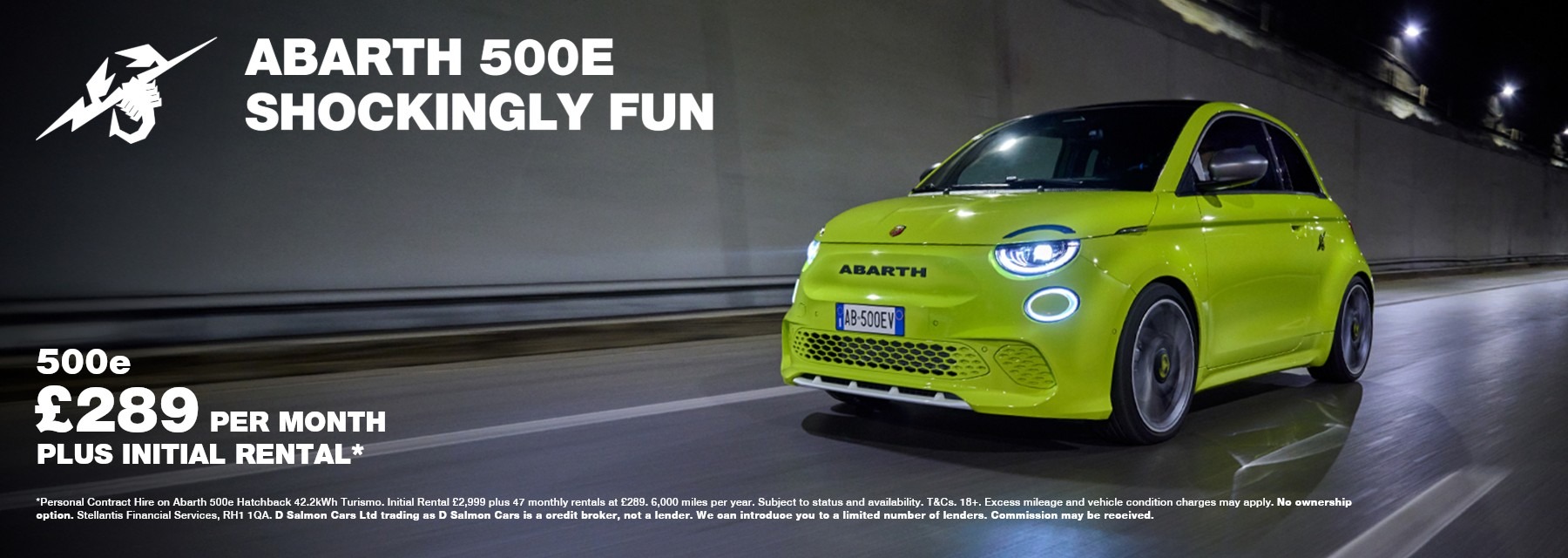 Abarth 500E PCH Offer