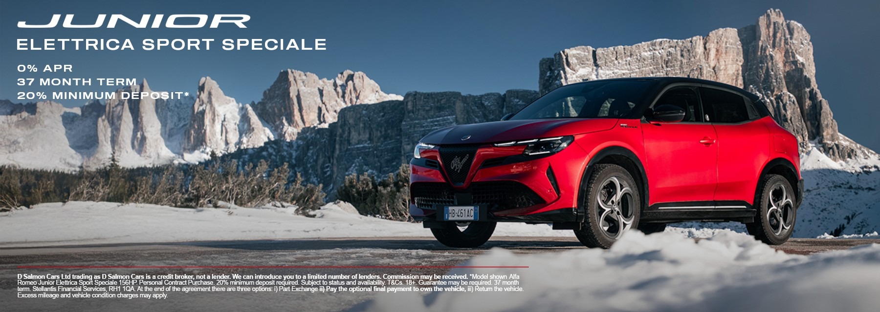 Junior Elettrica 0% APR plus £3,000 in EV Grants!