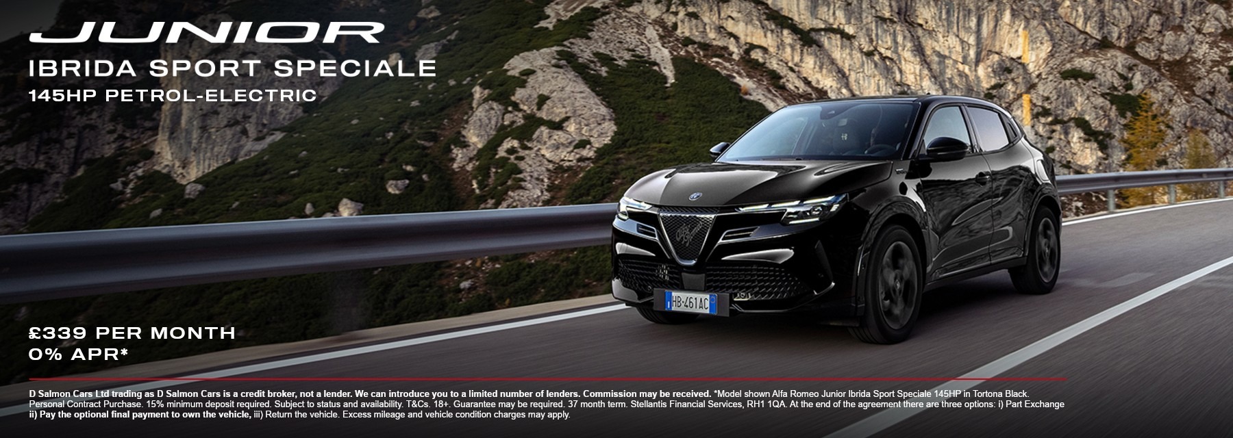 Junior Sport Speciale 0% APR